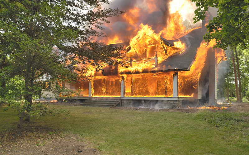 Home restoration - fire